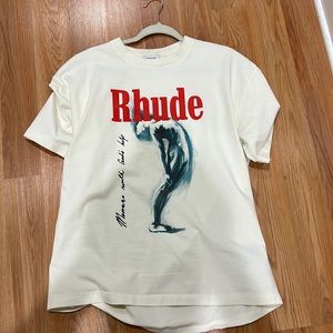 Rhude oversized T shirt